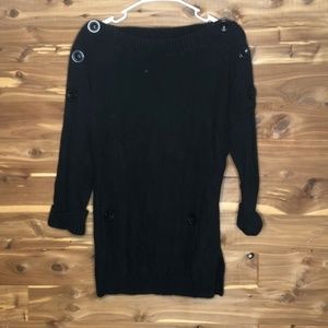 Jones New York | Grey 3/4 Sleeve Sweater Small